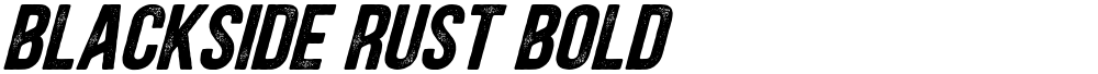 Blackside Rust Bold