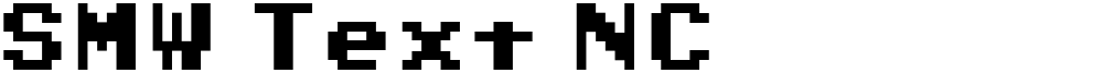 SMW Text NC