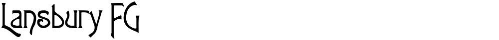 Lansbury FG