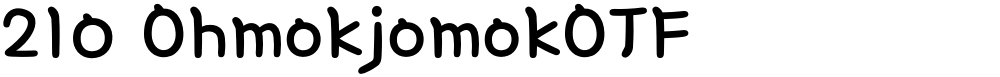 210 OhmokjomokOTF