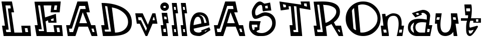 LEADvilleASTROnaut Inline