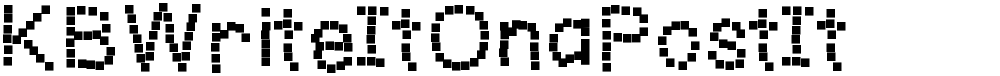 KBWriteItOnaPostIt