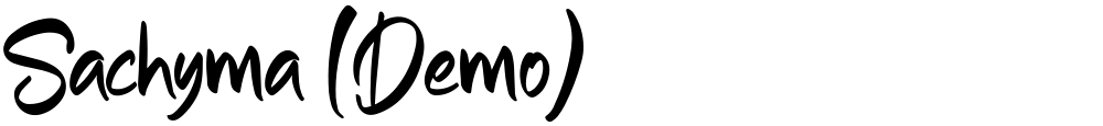 Sachyma (Demo)