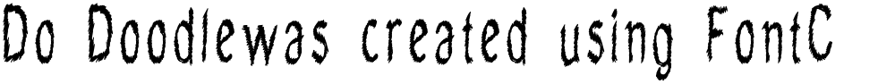Do Doodlewas created using FontCreator 6.5 from High-Logic.comdknqx