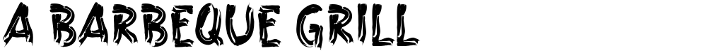 a Barbeque Grill