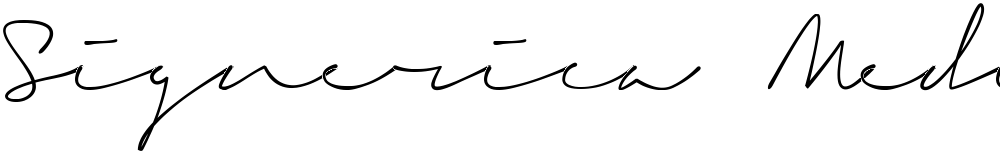 Signerica Medium