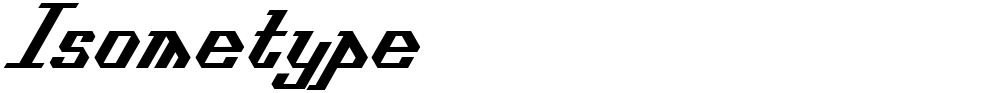 Isometype