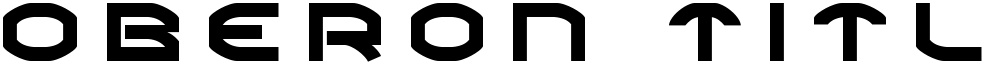 Oberon Title