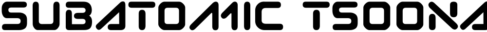 Subatomic Tsoonami