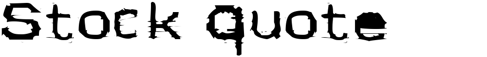 Stock Quote