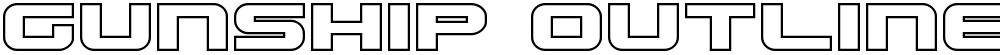 Gunship Outline