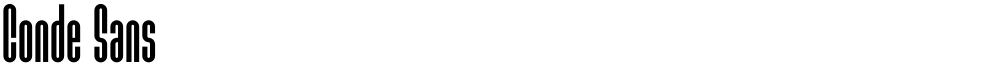Conde Sans