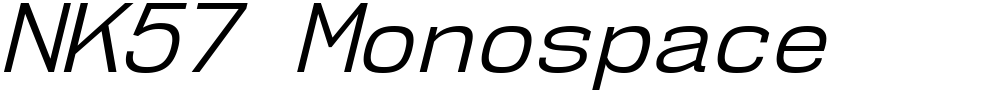 NK57 Monospace