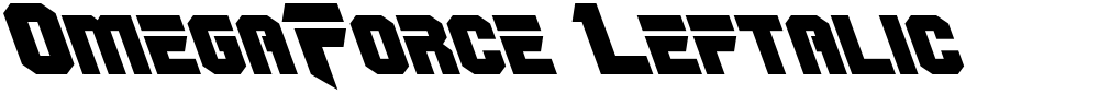 OmegaForce Leftalic