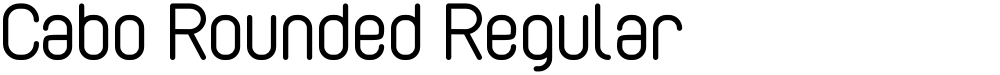 Cabo Rounded Regular