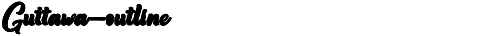 Guttawa-outline