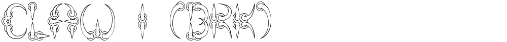 CLAW 1 (BRK)