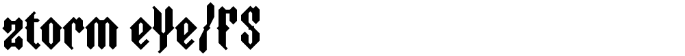 ztorm eYe/FS