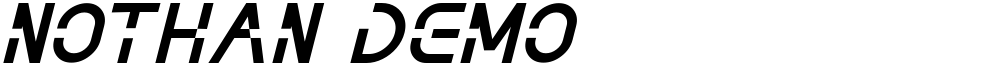 NOTHAN DEMO