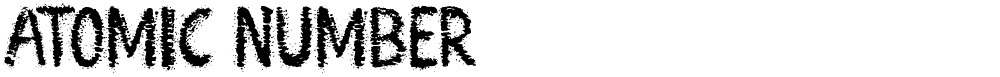 Atomic Number 