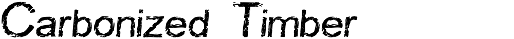 Carbonized Timber