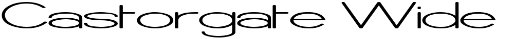 Castorgate Wide