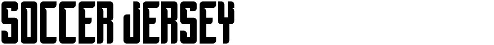Soccer Jersey