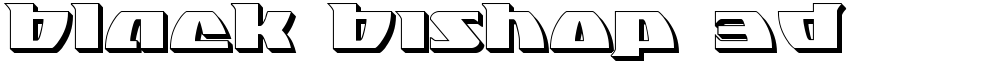 Black Bishop 3D