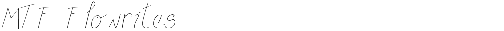 MTF Flowrites