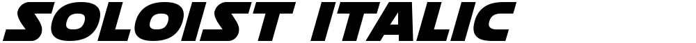 Soloist Italic