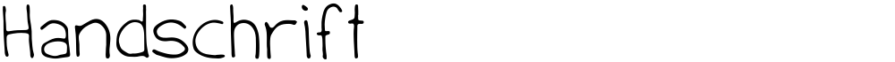 Handschrift