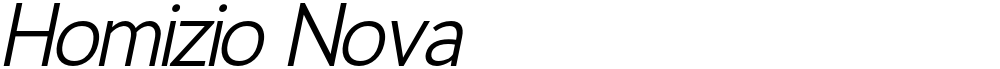 Homizio Nova
