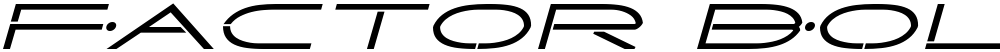 Factor Bold Italic
