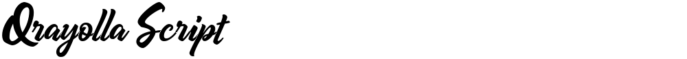 Qrayolla Script