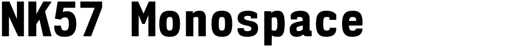 NK57 Monospace
