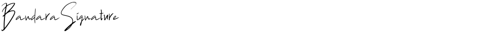 BandaraSignature