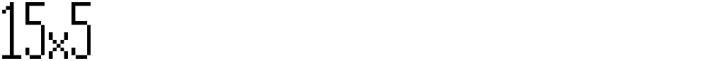 15x5