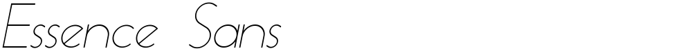 Essence Sans