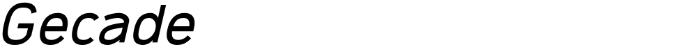 Gecade