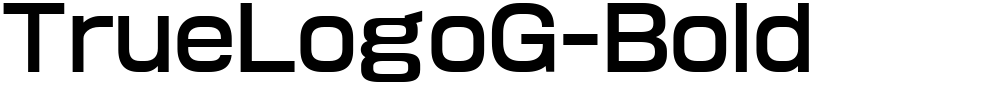 TrueLogoG-Bold
