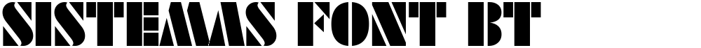 SISTEMAS FONT BT