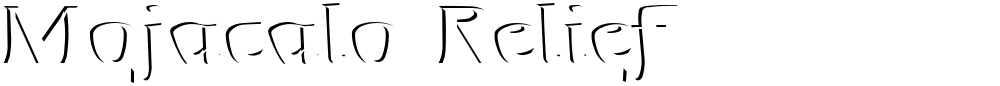 Mojacalo Relief