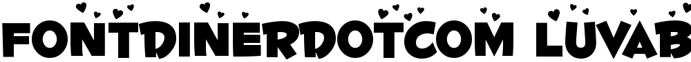 Fontdinerdotcom Luvable