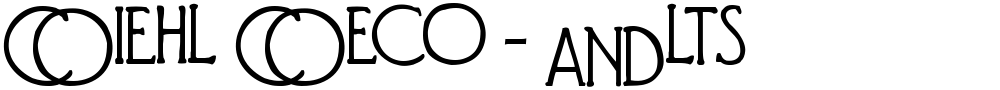 Diehl Deco - Alts