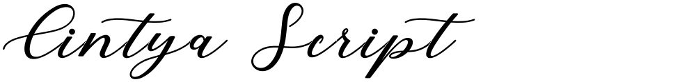 Cintya Script