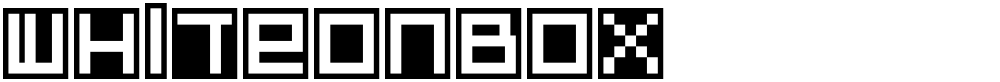 whiteonbox
