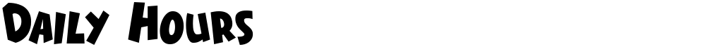 Daily Hours