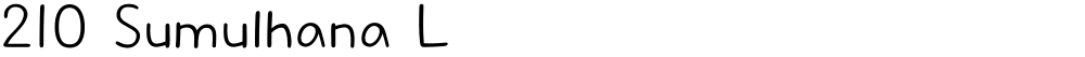 210 Sumulhana L