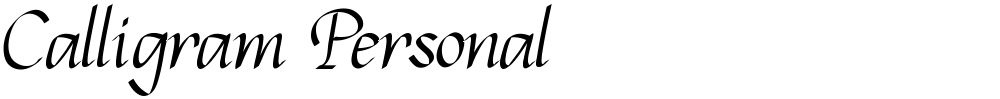 Calligram Personal