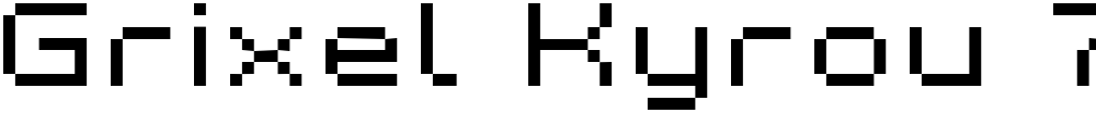 Grixel Kyrou 7 Wide Xtnd